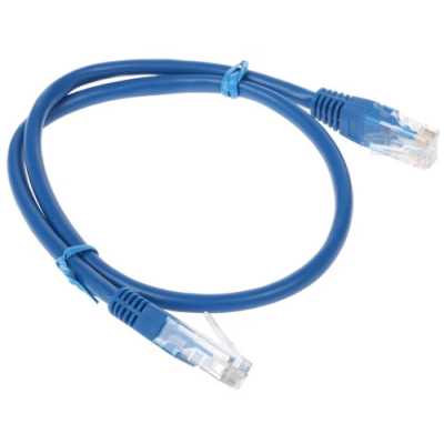 Патч-корд Cablexpert PP12-0.5M/B