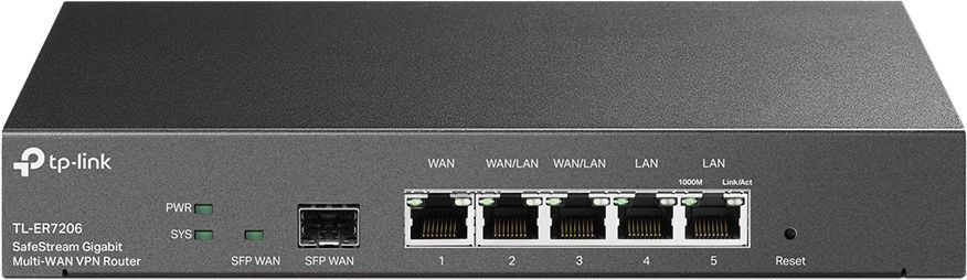 Межсетевой экран TP-Link SafeStream TL-ER7206 10/100/1000BASE-TX/SFP