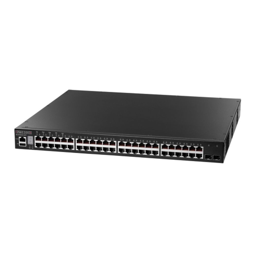 48 x GE + 2 x 10G SFP+ ports + 1 x expansion slot (for dual 10G SFP+ ports) L3 Stackable Switch, w/ 1 x RJ45 console port, 1 x USB type A storage port, RPU connector, Stack up to 4 units Edge-corE ECS4620-52T