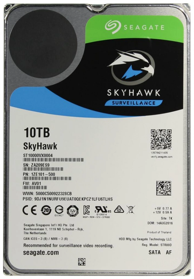 Жёсткий диск Seagate ST10000VX0004