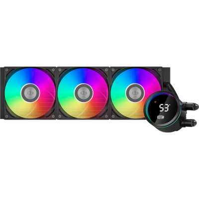 Кулер PCcooler DA360 Pro ARGB Digital Black