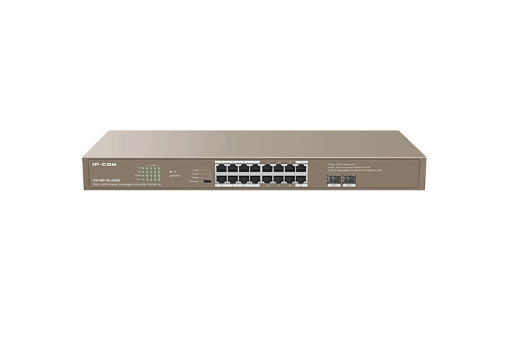 Коммутатор IP-Com G1118P-16-250W