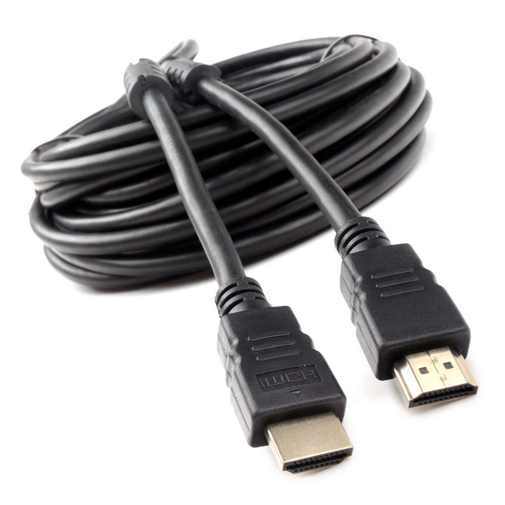 Cablexpert Кабель HDMI CCF2-HDMI4-10M, 10м, v2.0, 19M/19M, черный, позол.разъемы, экран, 2 ферр кольца, пакет