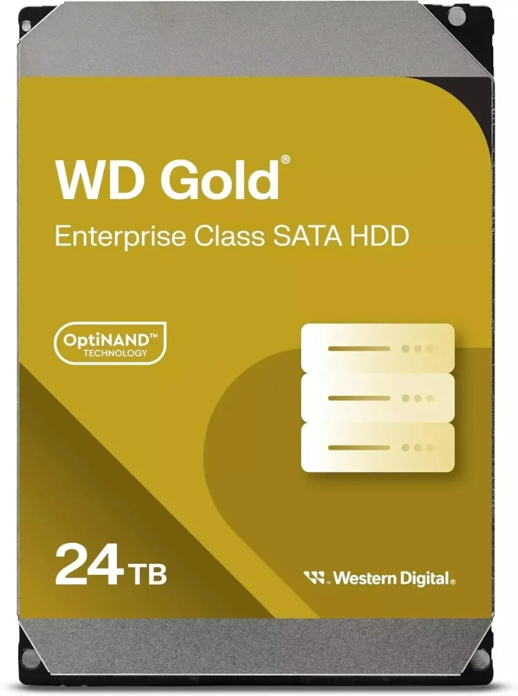 Жесткий диск WD SATA-III 24TB WD242KRYZ Gold в Санкт-Петербурге