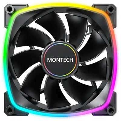 Кулер Montech RX140 Reverse ARGB Black