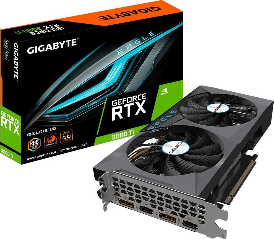 Видеокарта Gigabyte GV-N306TEAGLE OC-8GD 2.0
