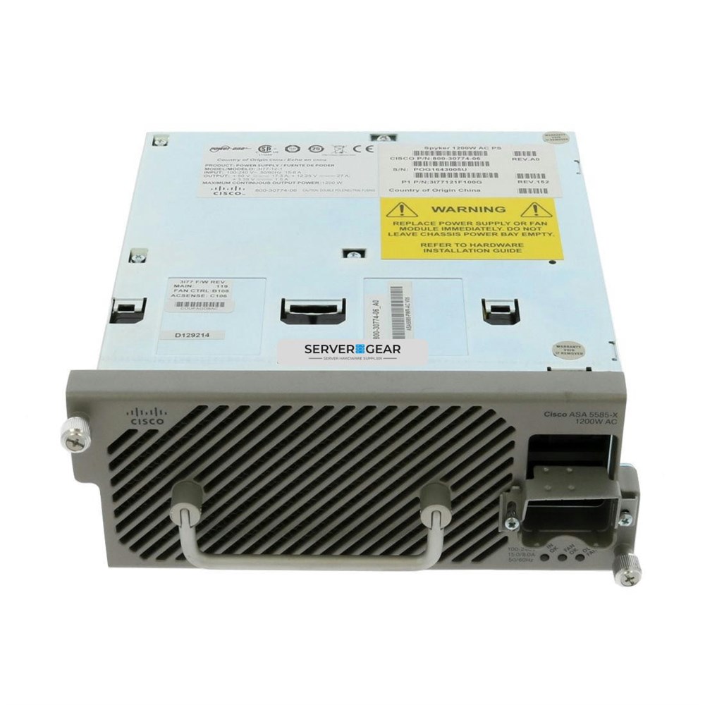 ASA5585-PWR-AC Блок питания Cisco ASA 5585-X Spare AC Power Supply