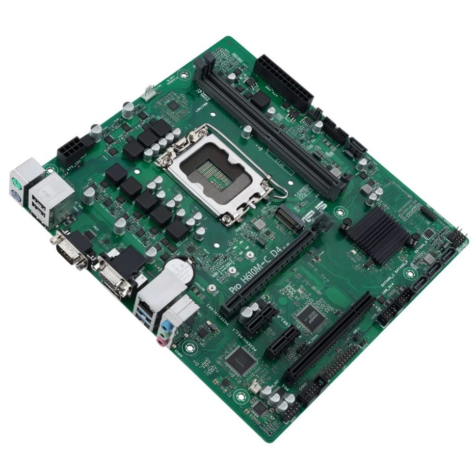 Материнская плата Asus PRO H610M-C D4-CSM (90MB1A30-M0EAYC)