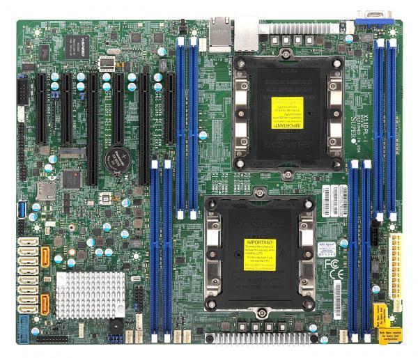 Серверная материнская плата C621 S3647 ATX MBD-X11DPL-I-B SUPERMICRO