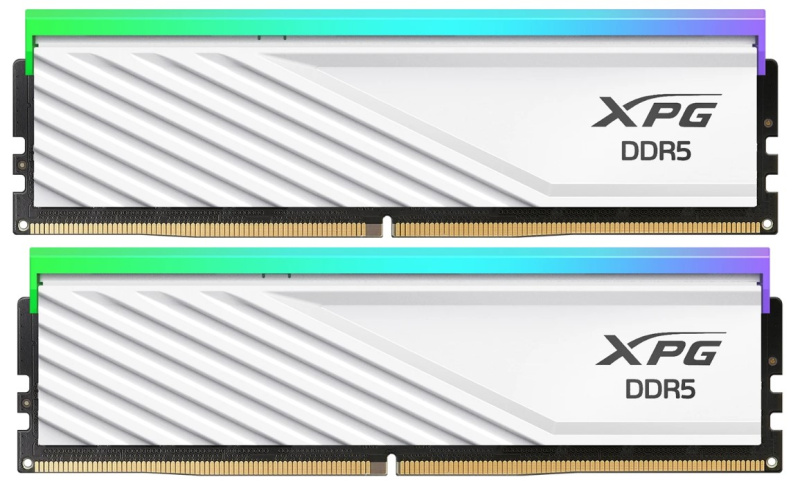 Модуль памяти ADATA DIMM DDR5-6000 32GB (16GBx2) RGB AX5U6000C3616G-DTLABRWH
