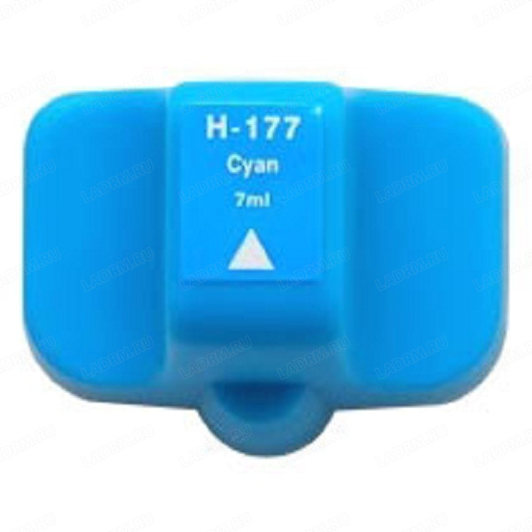 Картридж 177, C8771HE голубой совместимый