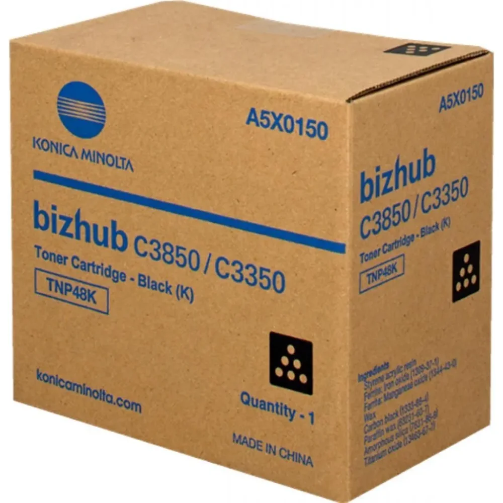 Тонер Konica-Minolta bizhub C3350/C3850 черный TNP-48K в Санкт-Петербурге