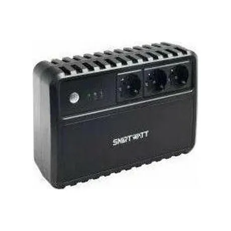 Источник бесперебойного питания Smartwatt Safe 600Вт 1000ВА черный в Санкт-Петербурге