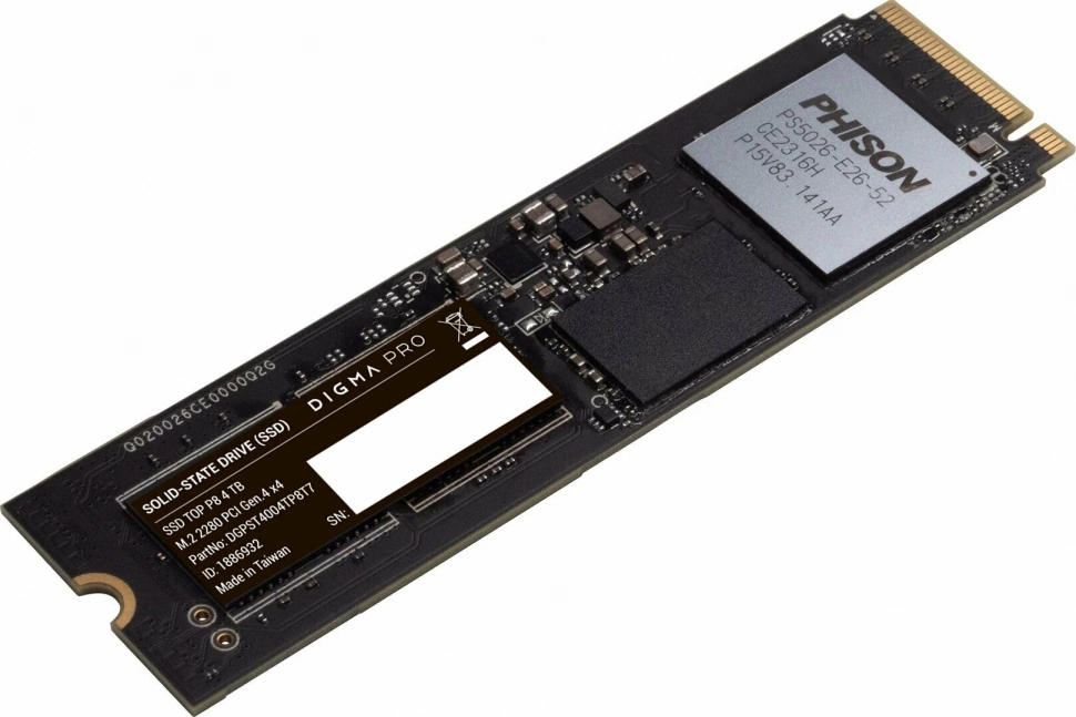 SSD накопитель Digma DGPST5004TP6T4