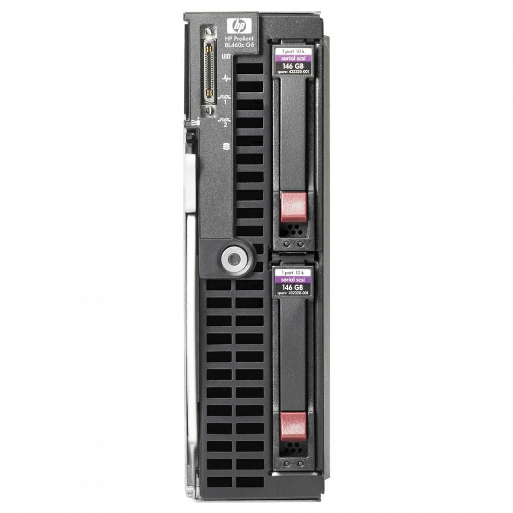 459484-B21 Сервер HP BL460c G1 E5440 QC 2.83GHz (1P), 2GB [459484-B21]