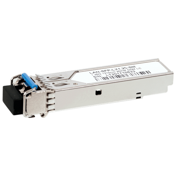 Модуль SFP LX 20км, 1310нм, SM, duplex LC, 1.25Gbps, DDM, Cisco (LAN-SFP-LX1.25-SM)