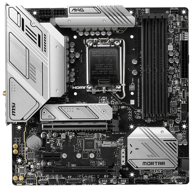 Материнская плата MSI MAG B760M MORTAR WIFI DDR4