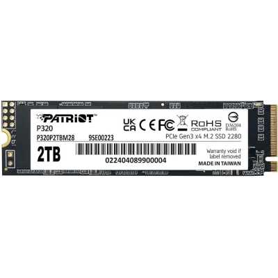 SSD диск Patriot P320 2Tb P320P2TBM28