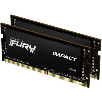 Оперативная память Kingston Fury Impact KF432S20IBK2/64
