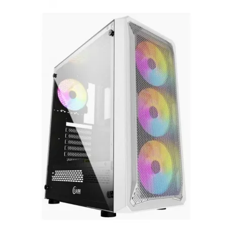 Корпус Powercase Mistral Z4 Tempered Glass Mesh (CMIZW-L4) White в Санкт-Петербурге