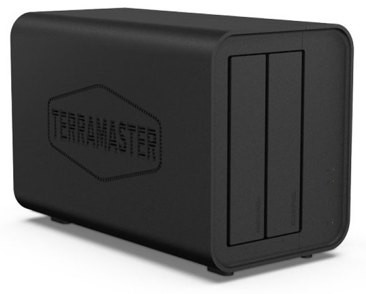 Система хранения данных TerraMaster D2-320 DAS tower/JBOD,RAID0,1/up to 2 SATA(3,5' or 2,5')/1xUSB3.1 Type-C gen2/1xPS/1YW (D2-320)