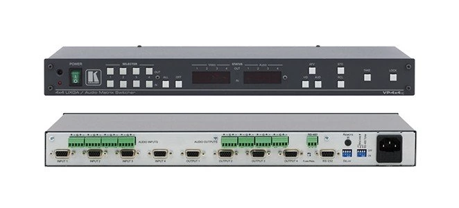 Двухканальный регулятор громкости аудиосигналов Kramer VA-4