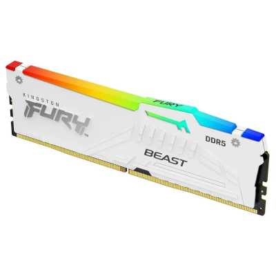 Оперативная память Kingston Fury Beast White RGB KF560C36BWE2A-16