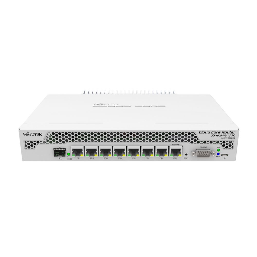 Роутер MikroTik CCR1009-7G-1C-PC 10/100/1000BASE-TX