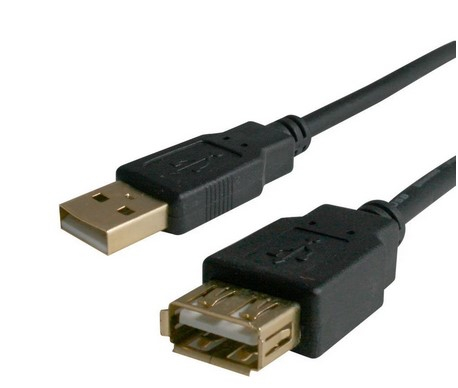 Bion Кабель удлинительный USB 2.0 A-A (m-f), 3м, черный [BXP-CCP-USB2-AMAF-030]