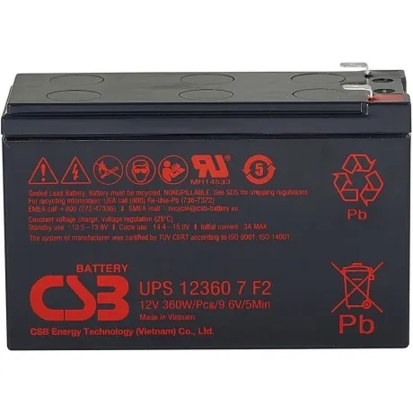 Аккумуляторная батарея для ИБП CSB UPS123607 F2 60 А·ч в Санкт-Петербурге