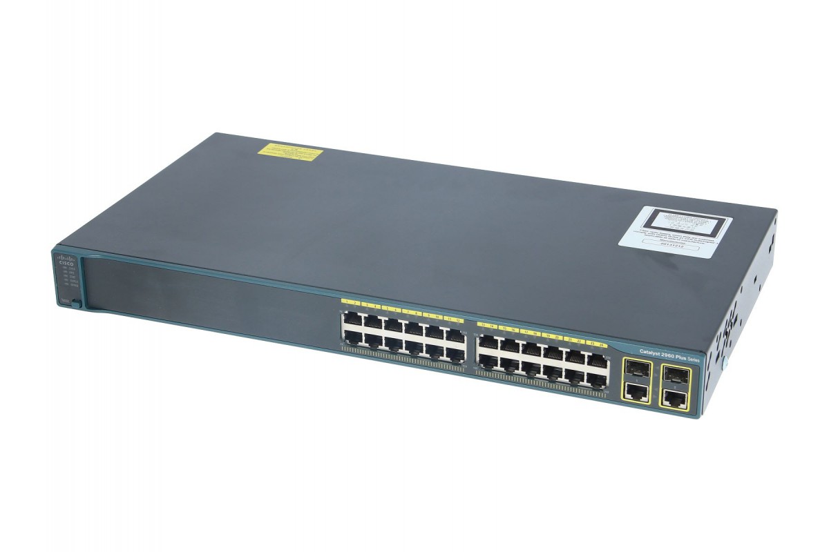 Коммутатор Cisco Catalyst 2960-Plus 24LC-L (WS-C2960+24LC-L)