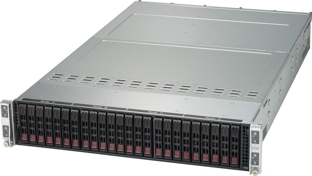 1522509925 Сервер Supermicro Twin Barebone Dual CPU 4-Nod 2029TP-HC1R [SYS-2029TP-HC1R]