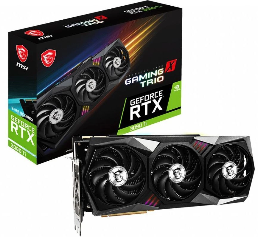 Видеокарта MSI RTX 3090 Ti GAMING X TRIO 24G