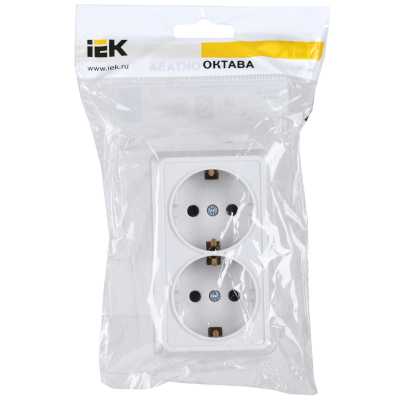 Розетка силовая IEK Октава ERO21-K01-16-DC