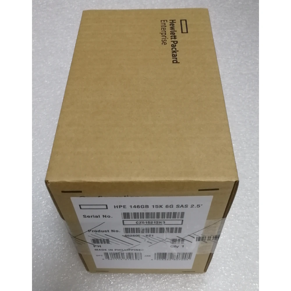 Жесткий диск HPE 652605-B21 146GB 15K 6G SAS SFF 2.5 DP серверный 652605-S21 653950-001 652625-001 652605-B21