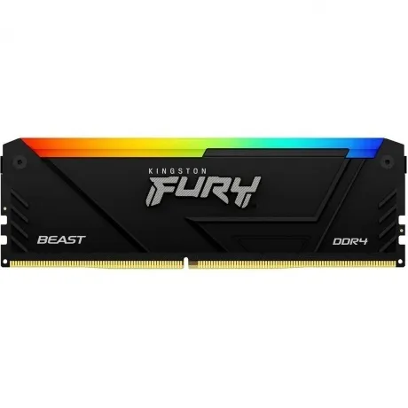 Память оперативная Kingston 8GB 3600MT/s DDR4 CL17 KF436C17BB2A/8 DIMM FURY Beast RGB в Санкт-Петербурге