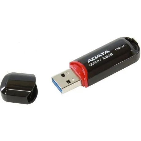 Флешка A-Data 128Gb UV150 (AUV150-128G-RBK) USB3.0 Black в Санкт-Петербурге