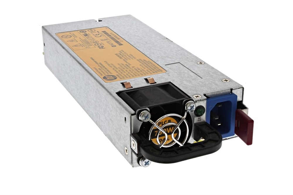 660183-001 Блок питания HP 750-Watts Common Slot High Efficiency Platinum Plus Hot-Plug Switching Power Supply (RPS) for ProLiant DL380P/DL385 Gen8 Servers