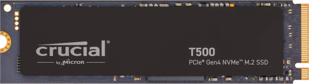 Твердотельный диск 1TB Crucial T500 CT1000T500SSD8 M.2, NVMe 3D TLC [R/W - 7400/7000 MB/s]