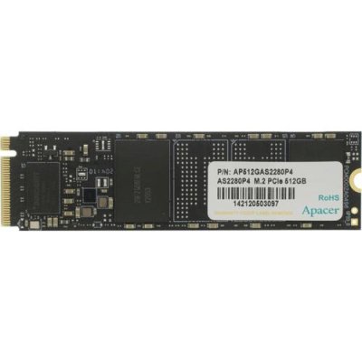 SSD диск Apacer AS2280P4 512Gb AP512GAS2280P4-1
