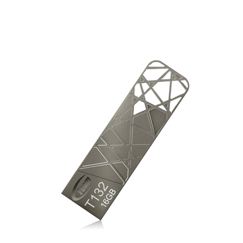 Накопитель 16Gb TEAM T132 Drive USB 3.0, Metal case, Silver (765441011915)
