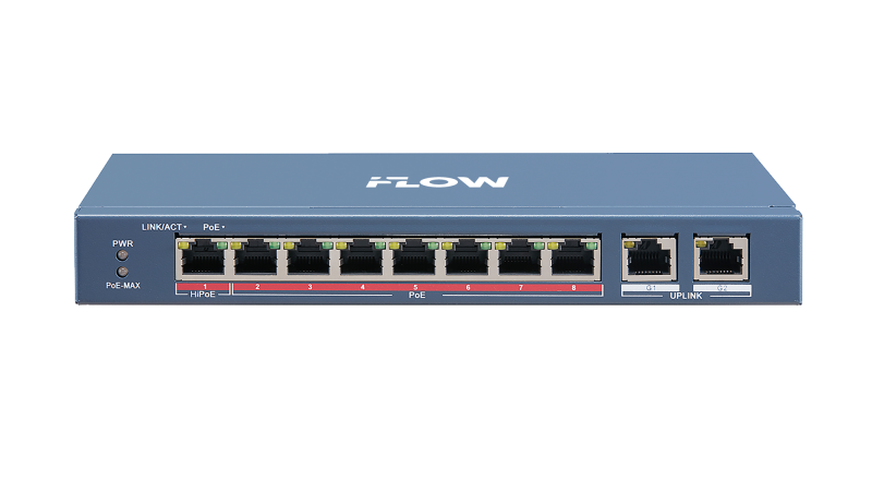 Коммутатор 8PORT 10/100M POE F-SW-EU410HPOE-V IFLOW