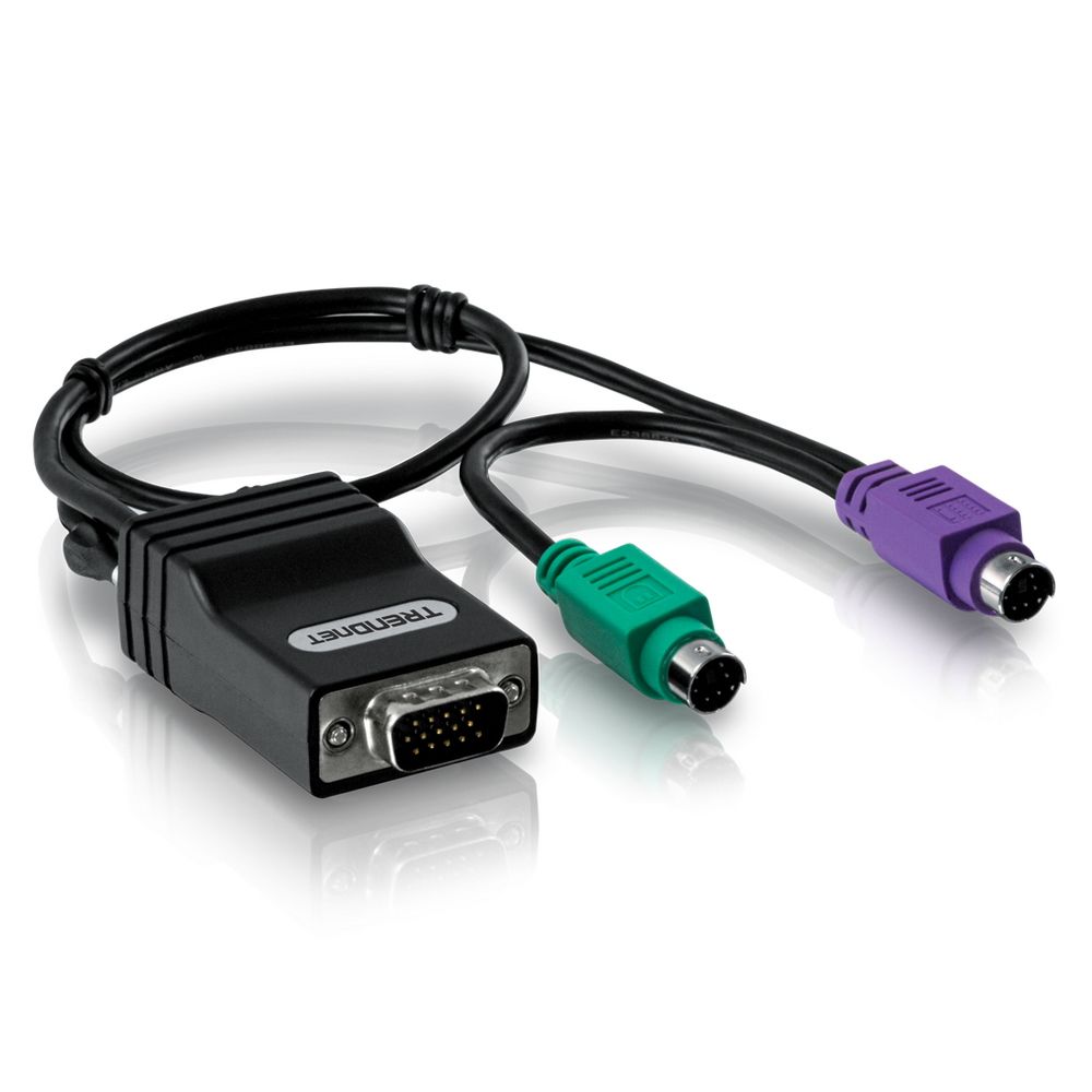 Переключатель консоли (KVM) TRENDnet CAT5 PS/2 Server Interface RTL {64}