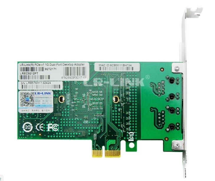 Сетевой адаптер PCIE 10/100/1000MBPS LREC9212PT LR-LINK