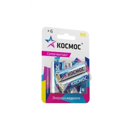 Элемент питания Космос LR6 6*BL в Санкт-Петербурге