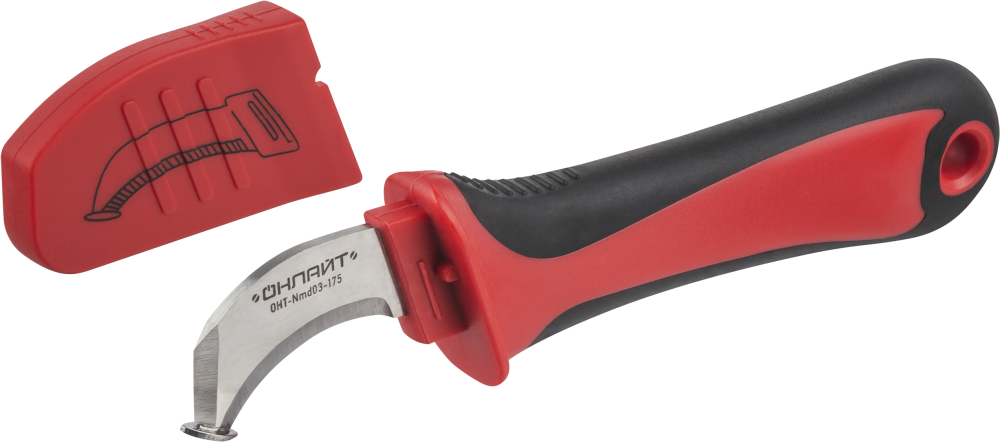 Нож ОНЛАЙТ 90 112 OHT-Nmd03-175 (диэлектрический, с увеличенной пяткой)
