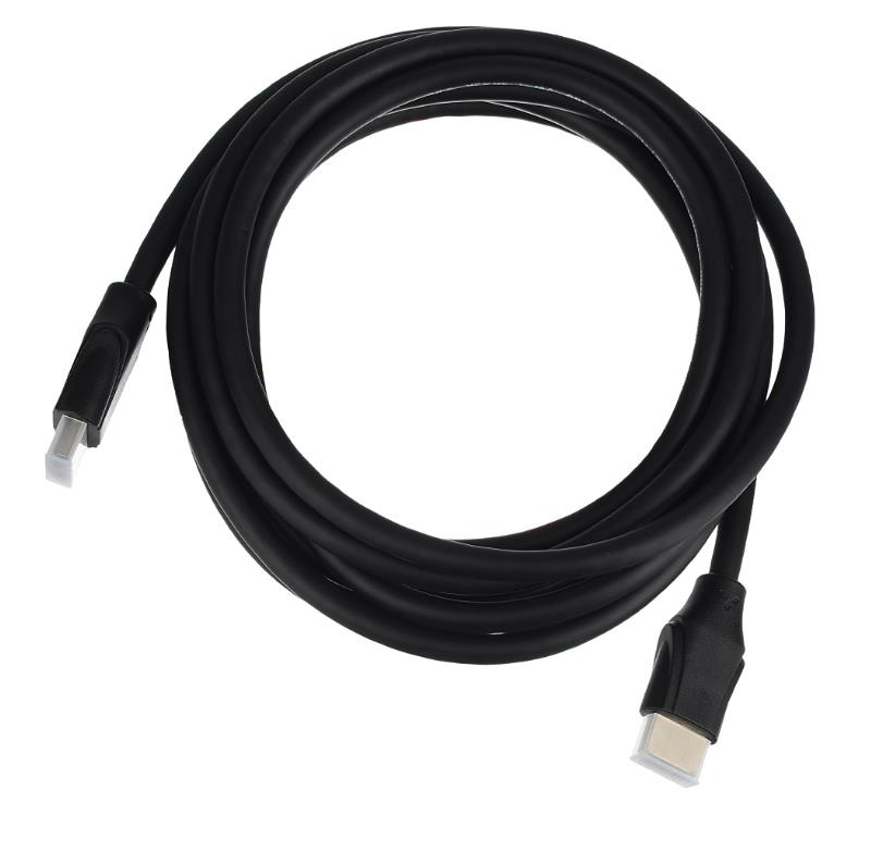 Кабель а/в GOPOWER Длина 3 м Разъёмы USB A (m)-USB B (m) Цвет черный 00-00027306