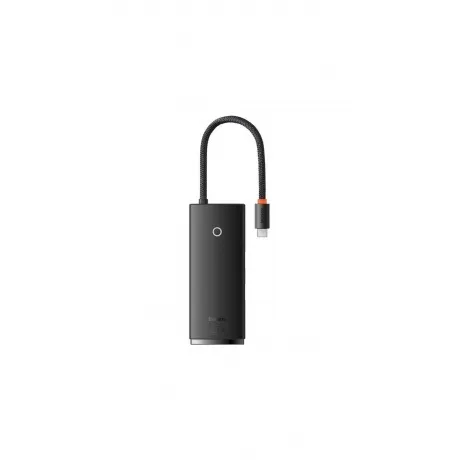Хаб Baseus Lite Series 4-Port Type-C (Type-C to USB 3.0*4) 25cm Black (WKQX030301) в Санкт-Петербурге