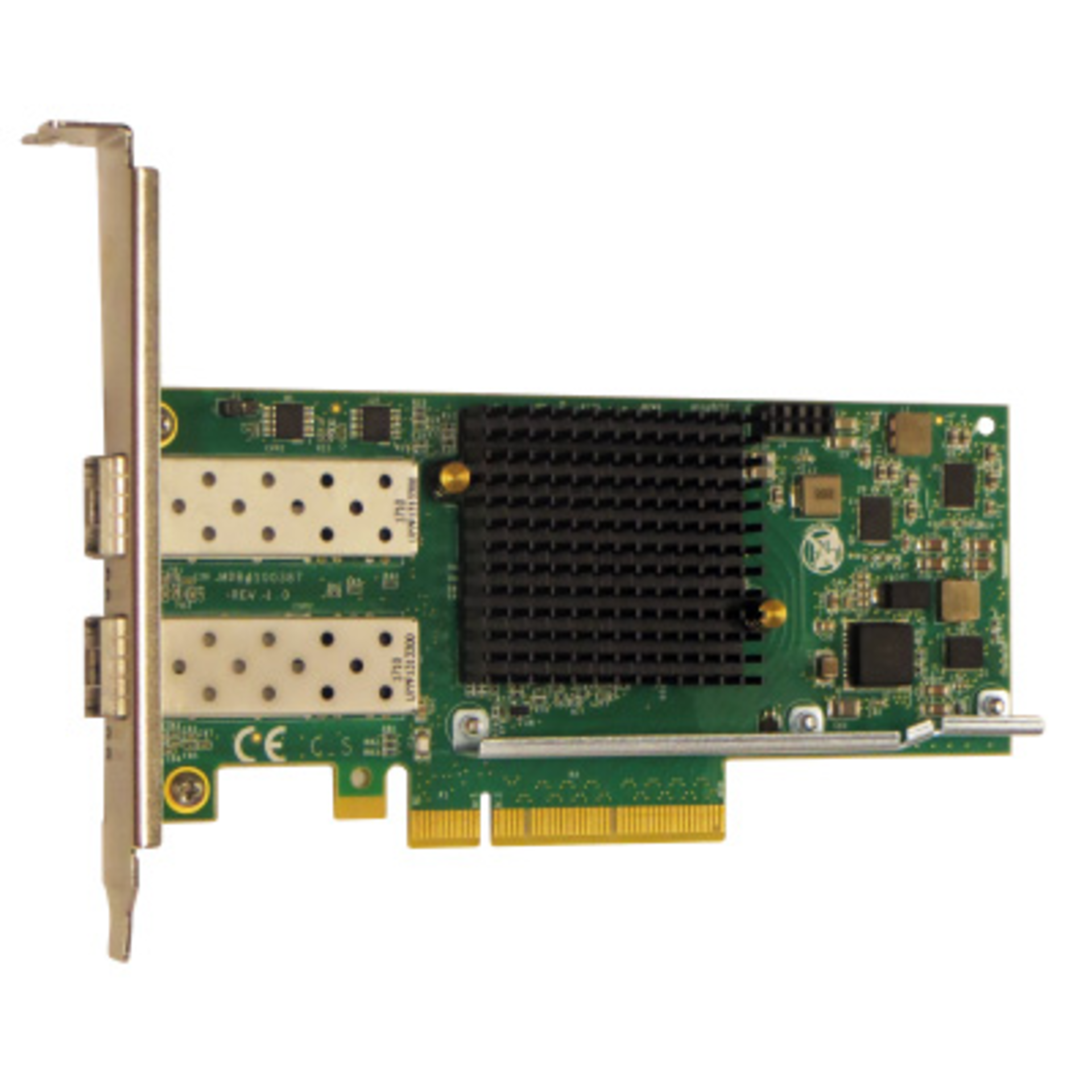 Сетевая карта Silicom 25Gb PE325G2I71-XR Dual Port SFP28 25 Gigabit Ethernet PCI Express Server Adapter X8 Gen3 , Low Profile, Based on Intel XXV710-AM2, Support Direct Attached Copper cable (PE325G2I71-XR)