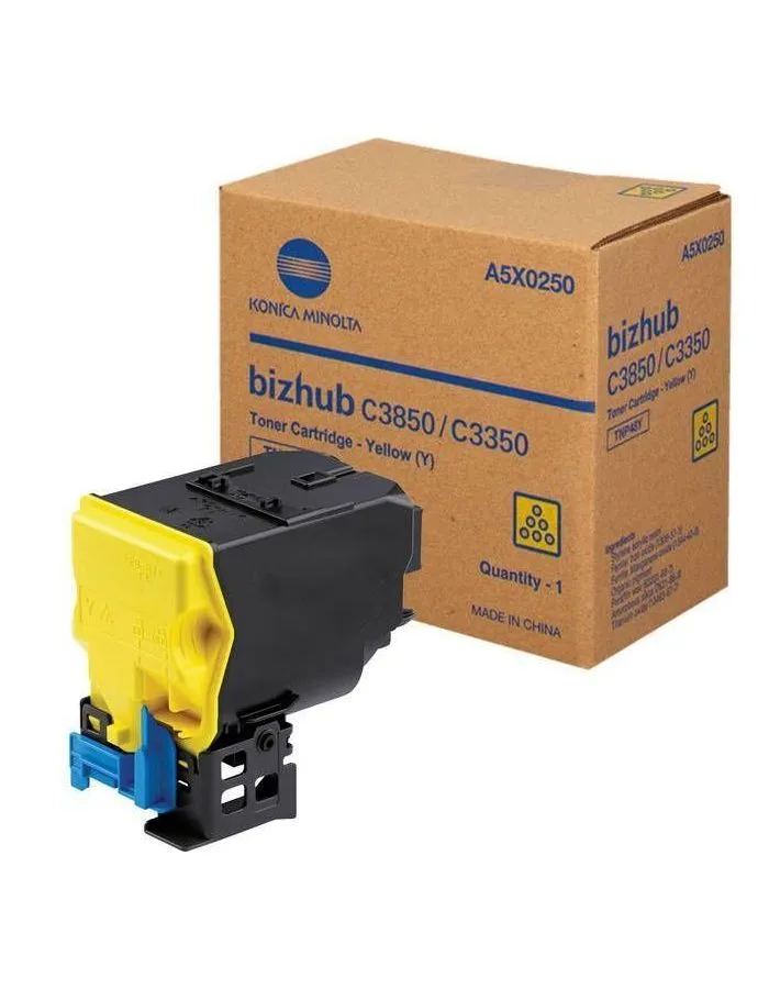 Тонер Konica-Minolta bizhub C3350/C3850 желтый TNP-48Y в Санкт-Петербурге